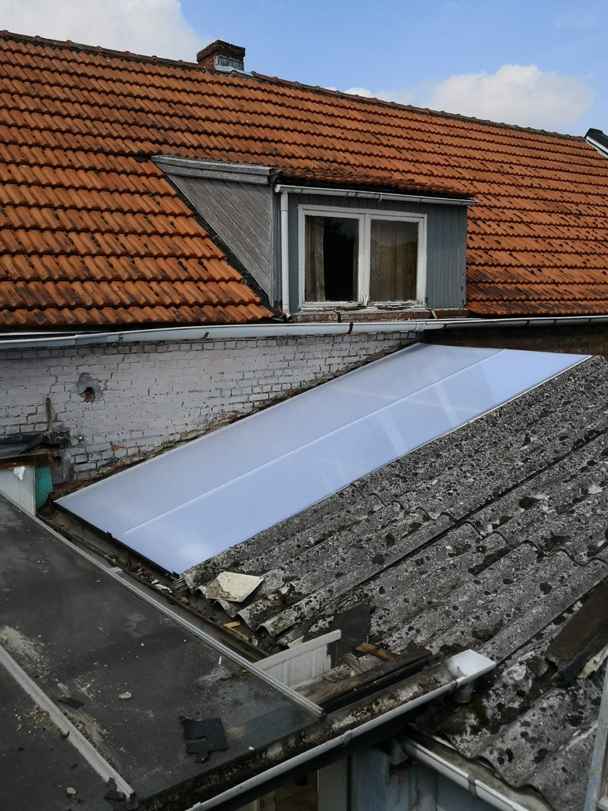 Renovatie Verandadak T Schroefferke